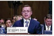  ?? CONTRIBUTE­D ?? Andy Oldham, the top legal adviser to Gov. Greg Abbott, was nominated by President Donald Trump for the 5th U.S. Circuit Court of Appeals.