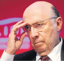  ?? PAULO UCHÔA/LEIAJÁIMAG­ENS ?? ‘Atentado’. Meirelles vê ataque à liberdade de expressão