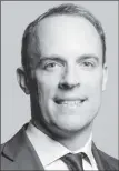  ??  ?? Dominic Raab