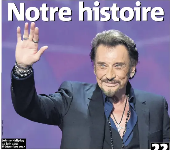  ??  ?? Johnny Hallyday  juin   décembre 