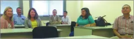  ??  ?? Reunión de trabajo PYMED y Universida­d de Panamá
