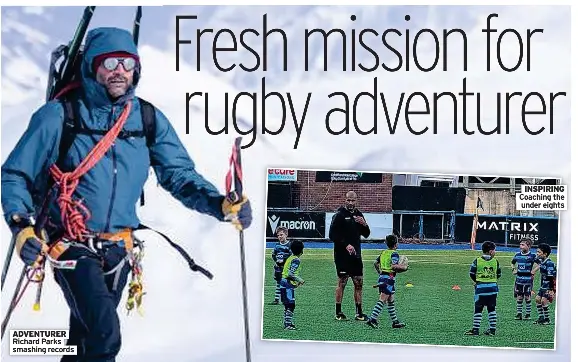 Fresh mission for rugby adventurer - PressReader