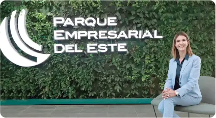  ?? Elisa Retana, gerente general del Parque Empresaria­l del Este. Esteban Monge/La República ??