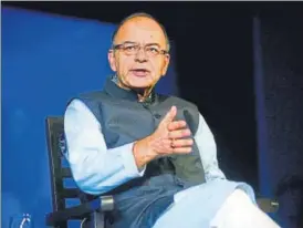  ?? MINT/FILE ?? Finance minister Arun Jaitley in 2015 first proposed to cut corporate tax from 30% to 25% over the next four years