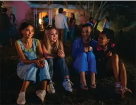  ?? COURTESY OF 20TH CENTURY STUDIOS ?? Nico Parker, left, Ella Anderson, Ariel Martin and Daniella Taylor appear in a scene from “Suncoast.”