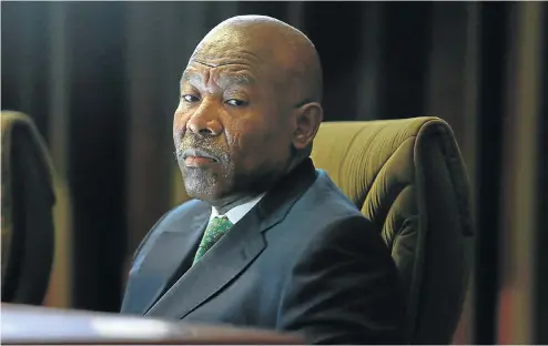 ?? Picture: Alon Skuy ?? Reserve Bank governor Lesetja Kganyago managed a mildly positive note at the bank’s AGM on Friday, saying that South Africa is likely to avoid a recession. But he warned that US President Donald Trump’s ’trade war’ would hurt emerging markets.