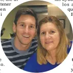  ??  ?? FAMILIA. El vestido de Celia es una incógnita hasta para Messi.