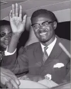  ??  ?? Patrice Lumumba