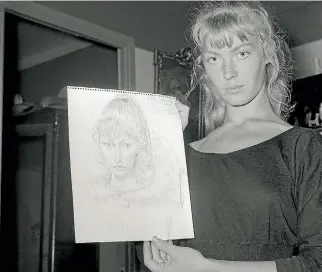  ?? PHOTOS: GETTY IMAGES ?? Lydia Corbett /Sylvette David, photograph­ed at the opening of an exibition at Christies in London, has opened up about her time as ‘‘the girl with the ponytail’’ posing for Pablo Picasso.