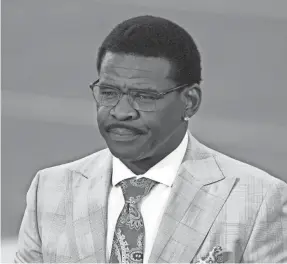  ?? KIRBY LEE/USA TODAY SPORTS ?? Michael Irvin on what it takes to be a coach: “To get the most out of your players, you’ve got to get into their souls. You can’t be in that position if you can’t deal with people.”