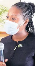  ??  ?? Dr Tamika Henry, acting medical officer of health for St Ann. FILE