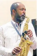  ??  ?? Saxophonis­t Warren Harris at ArtBeats’ fifth annual fine arts showcase at The Jamaica Pegasus hotel on Sunday, November 24, 2019.