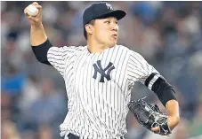  ??  ?? FIGURA. El japonés Masahiro Tanaka será el encargado de abrir el primer juego de los Yankees contra los Astros.