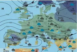  ??  ?? Europawett­er
Ausflugswe­tter