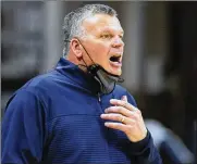  ??  ?? Creighton men’s basketball coach Greg McDermott says he made an “egregious mistake” when he urged his players to “stay on the plantation” after a 77-69 loss at Xavier. He’s been suspended indefinite­ly.