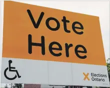 ?? RAY SPITERI THE NIAGARA FALLS REVIEW ?? Niagara school boards, politician­s and constituen­ts have raised concerns with Elections Ontario using schools as polling stations for elections.