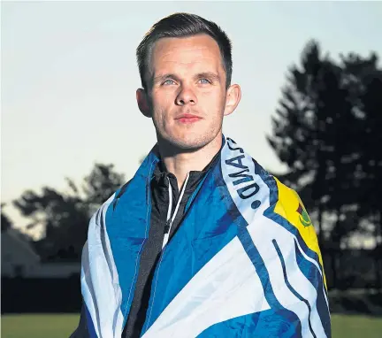  ??  ?? Lawrence Shankland is one of the players being told to play their way back into Scotland reckoning.