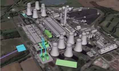  ?? Photograph: Drax Group Plc ?? Drax is planning to build new combined cycle gas turbine generating units in Drax power station, near the town of Selby.