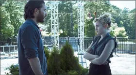  ??  ?? The troubled Ben (Tom Pelphrey) meets the efficient and merciless Ruth (Julia Garner) in a scene from the third season of Ozark, now streaming on Netflix.