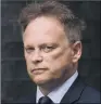  ?? ?? GRANT SHAPPS: Raised idea of prosecutin­g speeding cyclists and reviewing insurance and plates.