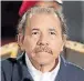  ??  ?? José Daniel Ortega Presidente de Nicaragua