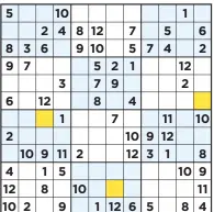  ?? ?? TO ENTER: Text SUPER followed by a space, your 3 shaded squares, reading left to right, name and postcode to 65700. Texts cost £1 plus your standard network charge. Or call 0901 292 5050 and leave your answer and details. Calls cost £1 plus your telephone company’s network access charge. Entries will be accepted until 11.59pm on Friday. See today’s solutions panel for terms and conditions. This week’s solution will be published next week and the winner’s name on Sunday, May 29.