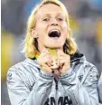  ?? Foto: Soeren Stache, dpa ?? Goldmedail­lengewinne­rin: Saskia Bartusiak.