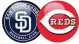  ??  ?? Padres 3 Reds 2