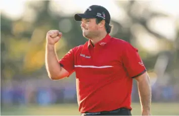  ?? ANDREW WEBER, USA TODAY SPORTS ?? “You have to have that belief in yourself,” Patrick Reed said of calling himself a top-five player.