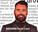  ?? BACKING
Rylan Clark ??