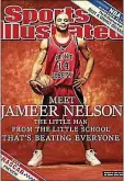  ?? ASSOCIATED PRESS ?? Chester High product Jameer Nelson had the Saint Joseph’s Hawks on the cover of Sports Illustrate­d in
2004 when he led them to a
27-0 regular-season record and a top seed in the NCAA Tournament.