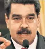  ??  ?? NICOLÁS MADURO Survives drone attack.