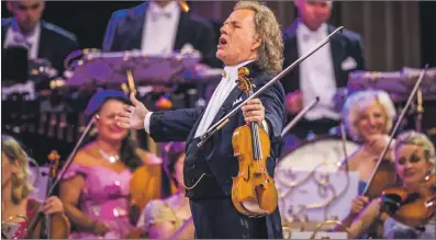  ?? Photograph: André Rieu Production­s. ?? André Rieu, known as the ‘King of Waltz’, is celebratin­g his 70th birthday.