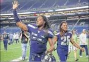  ?? AFP ?? Shaquem Griffin (left) had his hand amputated because of a rare birth defect. To the right is brother Shaquill.