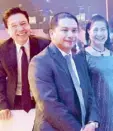  ??  ?? City of Dreams Macau director of public relations Louisa Wong. Melco Resorts & Entertainm­ent (Philippine­s) chairman and president Clarence Chung with PAGCOR corporate secretary Juanito Señosa Jr. and chairman Andrea Domingo.