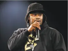  ?? Ted S. Warren / Associated Press 2016 ?? Marshawn Lynch’s rights are controlled by the Seahawks, complicati­ng a possible un-retirement to play for Oakland.