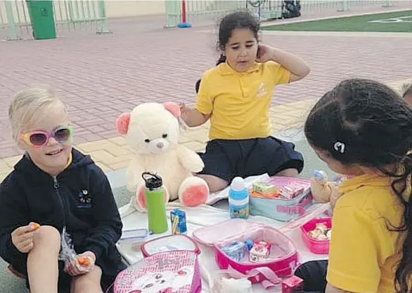  ?? QATAR-FINLAND INTERNATIO­NAL SCHOOL/FACEBOOK ?? The Qatar-Finland Internatio­nal School is the first export of a child-centric program that prioritize­s play-based learning over standardiz­ed testing and a rigid curriculum.