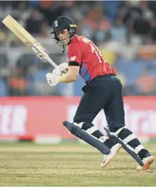  ?? ?? England captain Eoin Morgan scored 17 against South Africa.