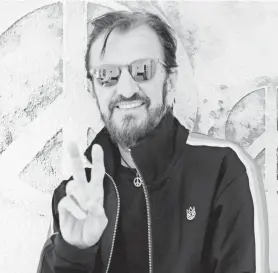  ?? PROVIDED BY SCOTT ROBERT RITCHIE ?? Ringo Starr loves working with Linda Perry, who wrote the songs for his current EP, “Crooked Boy.”