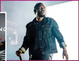 ?? FOTO: AMY HARRIS, AP/NTB SCANPIX ?? Kendrick Lamar er toppnavn på Øya, landets beste festival.