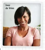  ??  ?? Inez de Vries