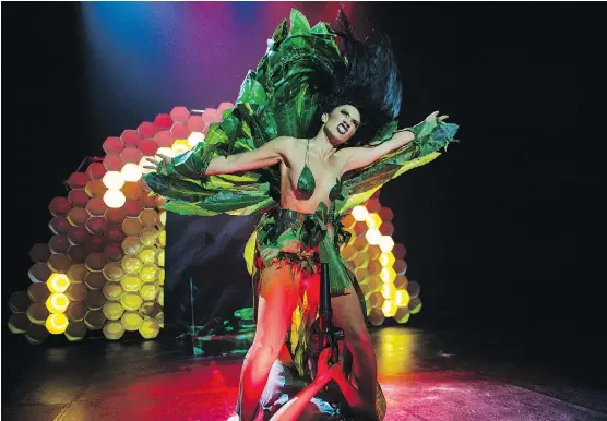  ??  ?? Hot Brown Honey, described as a raucous mash-up of music, dance, burlesque and clowning, is one of the acts in the upcoming High Performanc­e Rodeo in January.