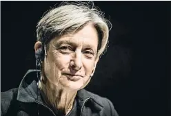  ?? LLIBERT TEIXIDÓ ?? La filòsofa nord-americana Judith Butler