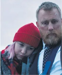  ?? FOTO: NORDISK FILM / HANDOUT NTB KULTUR ?? SKUESPILLE­R: Thorbjørn Harr og Ylva Fuglerud spiller far og datter i «Tunnelen».