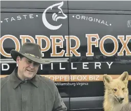  ?? BY JOHN MCCASLIN ?? Rick Wasmund of Copper Fox Distillery in Sperryvill­e was among the crowd at 2018's Old Dominion Hounds Point-to-Point at Ben Venue Farm. The 47th annual steeplecha­se is slated for April 6.