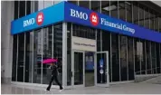  ?? DARRYL DYCK/THE CANADIAN PRESS FILES ?? Bank of Montreal kicked off its latest earnings season by reporting profit up just 1% over the same period last year.
