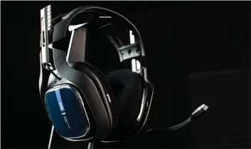  ??  ?? Improvemen­ts to the Astro A40TR headset come in both sound and comfort.