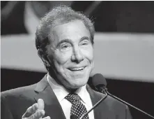  ?? THE ASSOCIATED PRESS ?? Steve Wynn has denied allegation­s of sexual misconduct made by several women.