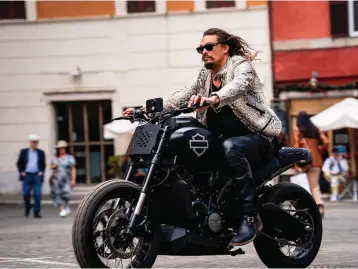  ?? (Giulia Parmigiani/universal Pictures via AP) ?? This image released by Universal Pictures shows Jason Momoa in a scene from "Fast X."