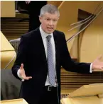  ??  ?? LibDem leader Willie Rennie had called for the data to be released